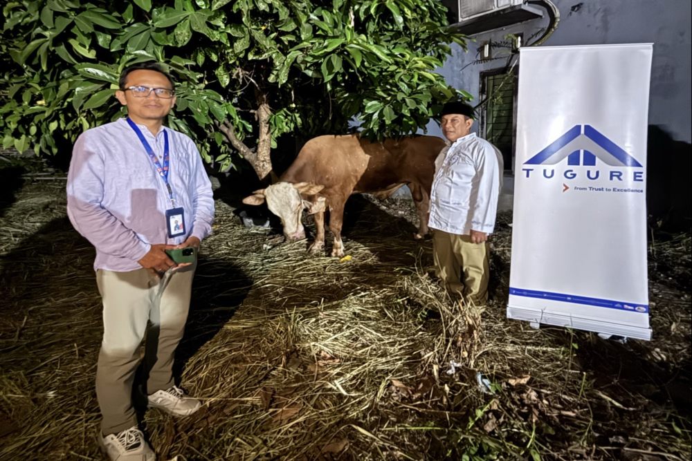 Rayakan Iduladha, Tugure Salurkan Hewan Kurban ke Sejumlah Lokasi